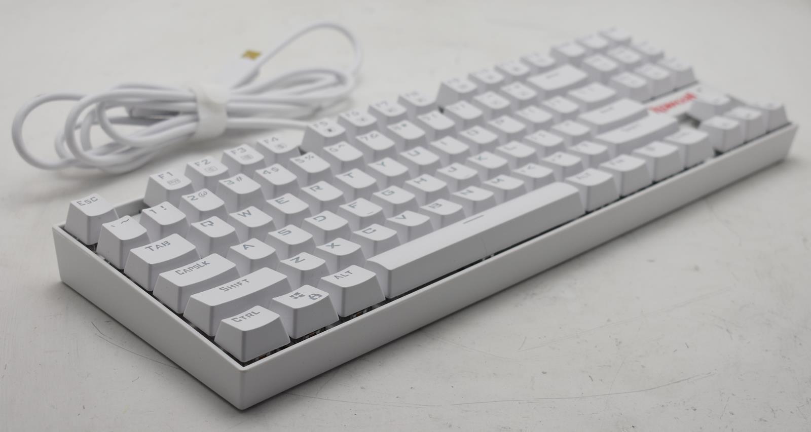 REDRAGON KUMARA K552WRGB WHITE QWERTY MECHANICAL KEYBOARD eBay