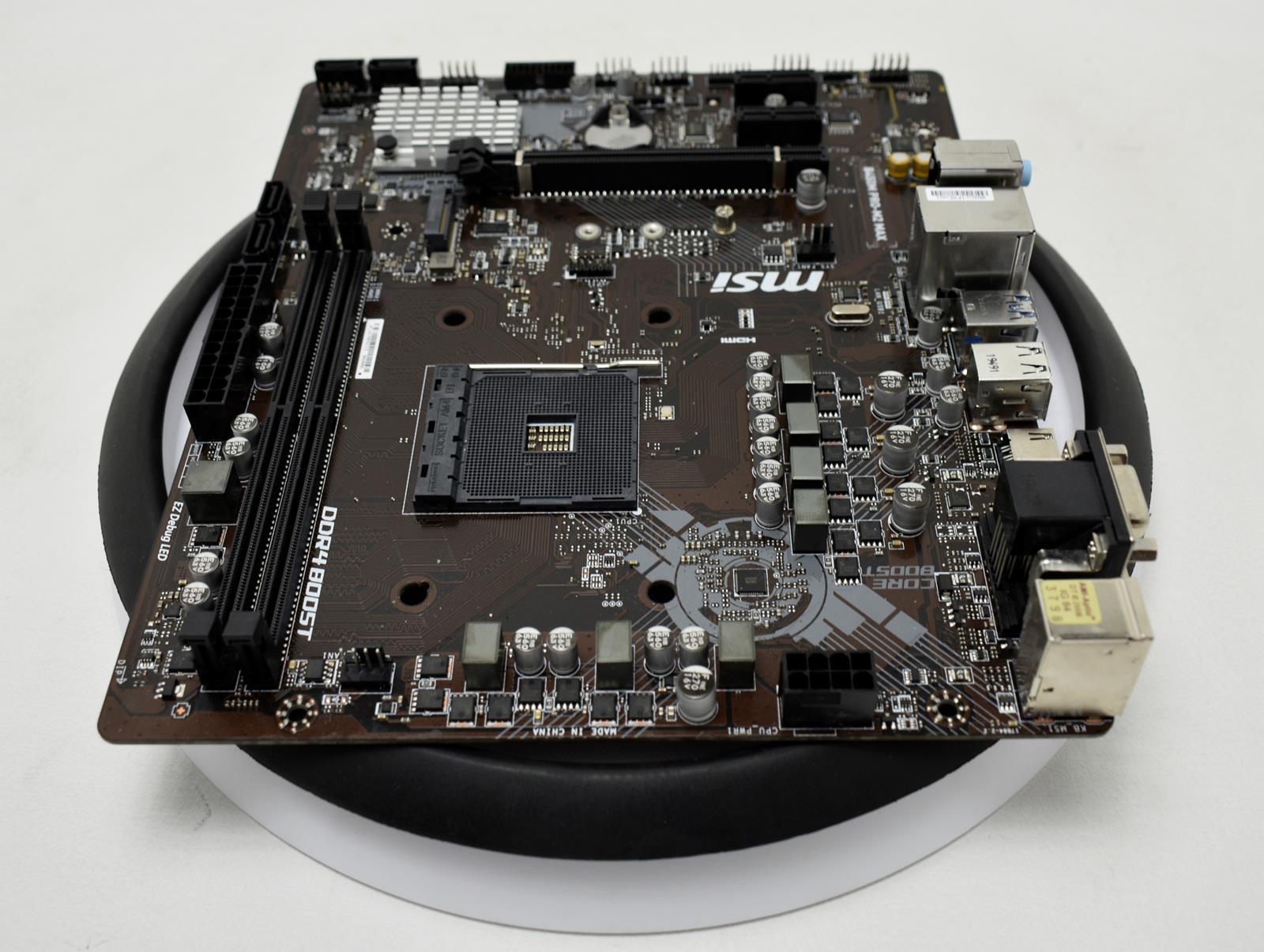 Barebones MSI B450M PROM2 MAX AMD AM4 DESKTOP MOTHERBOARD eBay