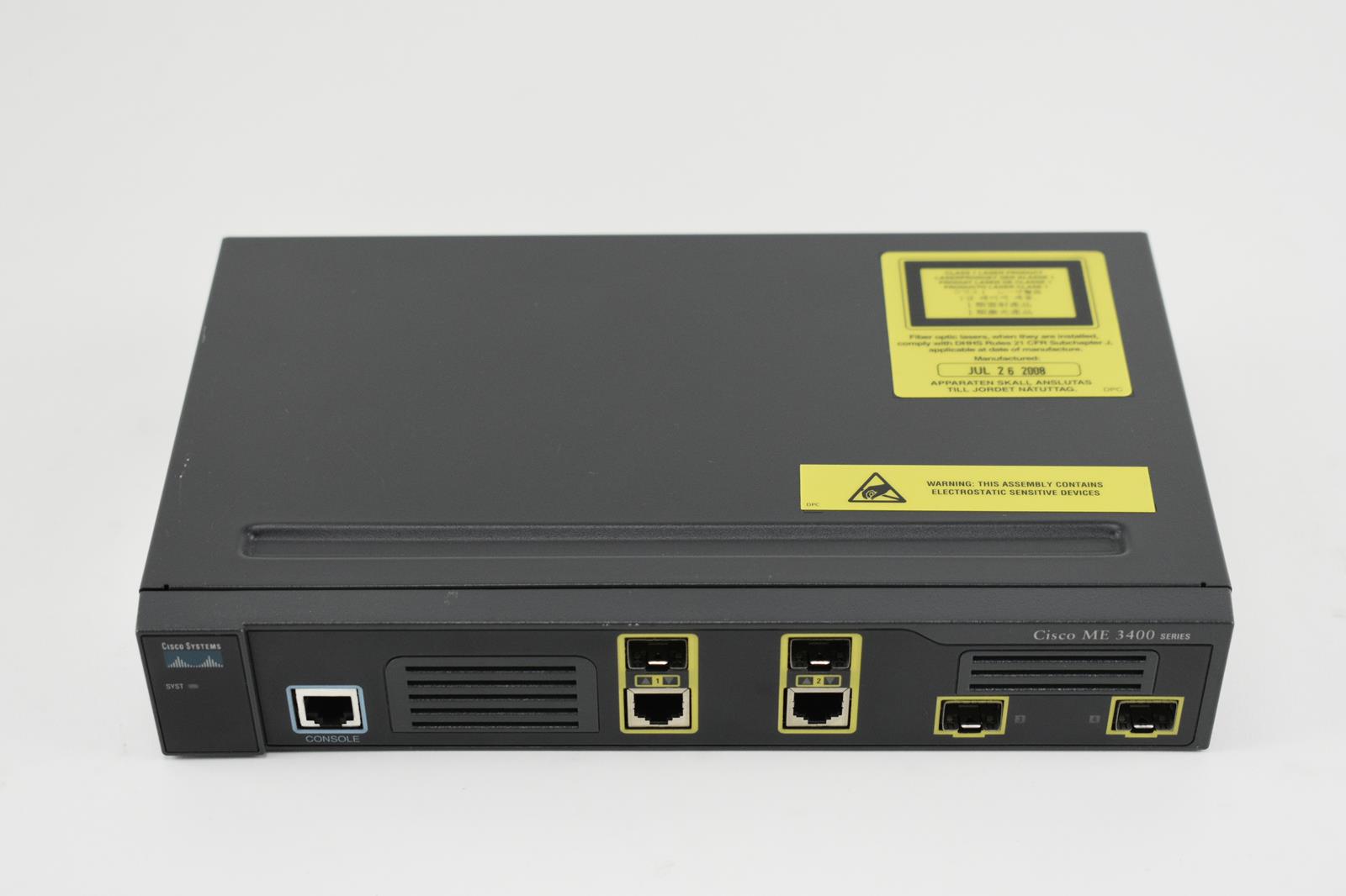 CISCO ME3400G2CSA NETWORK SWITCH SKU6023 eBay