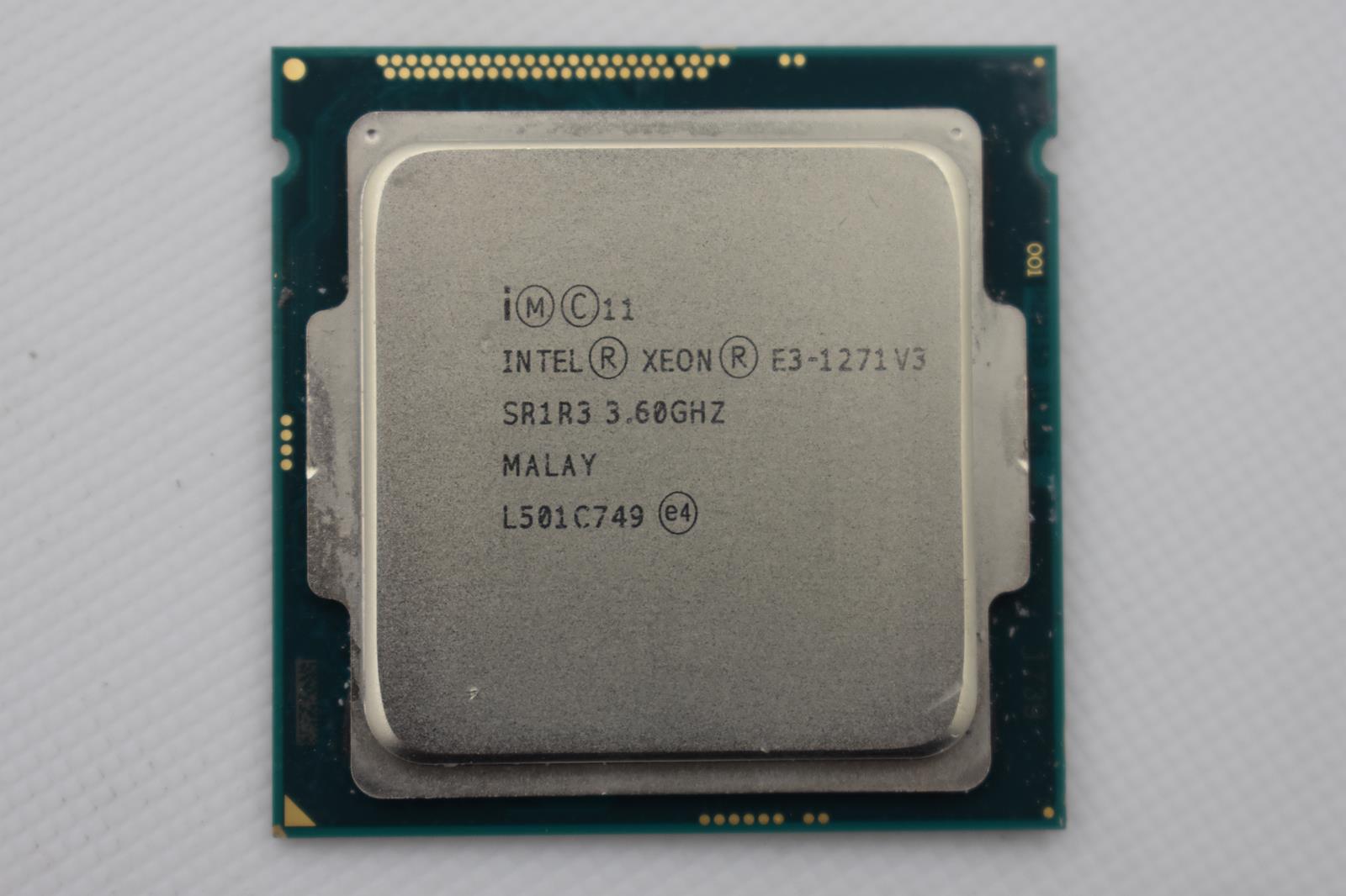 INTEL E3-1271V3 3.60 GHz 4 Cores 8 Threads SR1R3 SKU#9248 | eBay